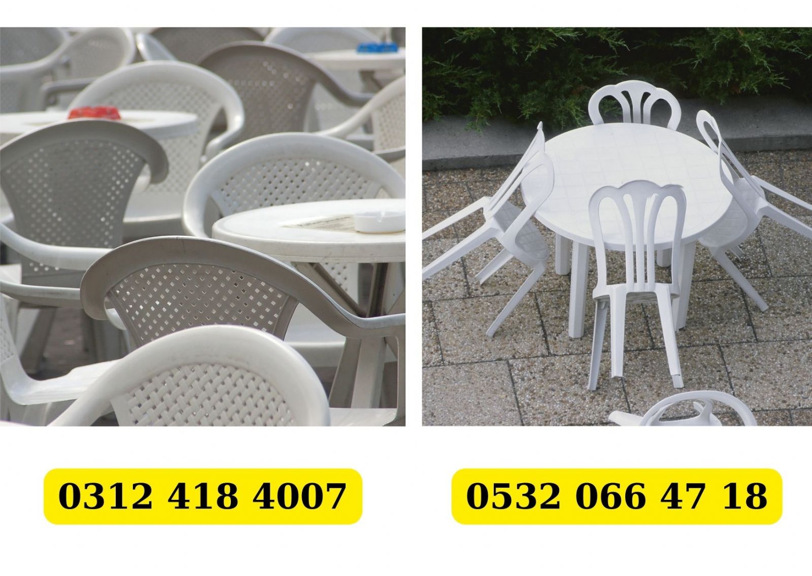 Etimesgut Masa Sandalye Kiralama Fiyatları